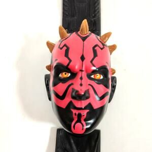 Star Wars Episode I Darth Maul Flip Top Watch 1999 Plastic Untested Vintage